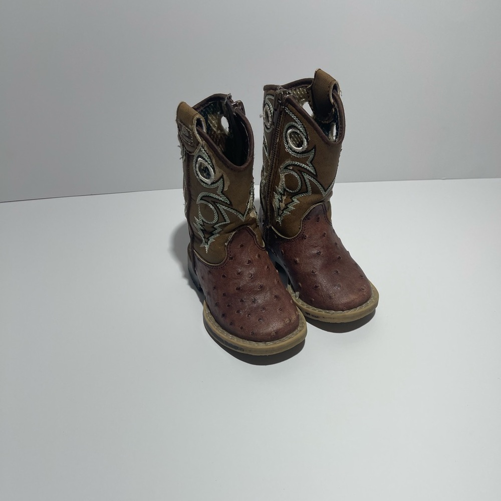 Toddler boy cowboy boots